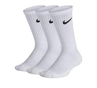 Nike Value Cotton Crew Socks, Pack of 3 - White - L