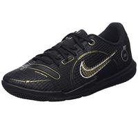 NIKE Vapor 14 Academy Football Shoe Black/Metallic Gold-Metallic S 33