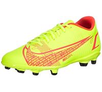 NIKE Vapor 14 Club FG/MG Mens Football Boots CU5692 Sneakers Shoes (UK 8 US 9 EU 42.5, Volt Bright Crimson 760)