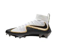 Nike Vapor Edge 360 "Untouchable Football Cleats (White/Metallic Gold/Black), White/Metallic Gold/Black, 11