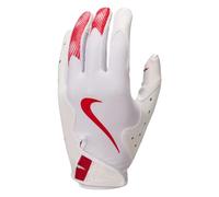 Nike Vapor Jet 8.0 Football Gloves White | White | Red Medium