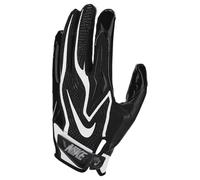 Nike Vapor Jet 9.0 Football Gloves - Premium American Football Receiver Gloves - Lightweight Grip & Performance Fit, Black/Black/White, M