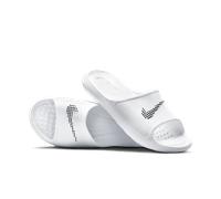 NIKE Men's Victori One Slipper, White Black, 14 UK
