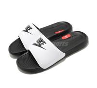 Nike Victori One Slide Logo Black White Men Unisex Sandals Slippers CN9675-005