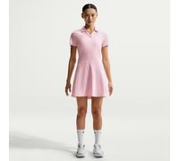 Nike Victory Women's Dri-FIT Golf Polo Dress - Pink - Polyester/Elastane M (UK 12-14)