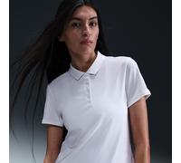 Nike Victory Women's Dri-FIT Short-Sleeve Golf Polo - White - Polyester/Elastane L (UK 16-18)