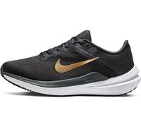 NIKE W Air Winflo 10, Women's Sneaker, Anthracite Metallic Gold Black White, 5 UK