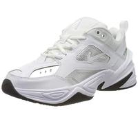 Nike W Nike M2k Tekno Ess, Women’s Track & Field Shoes, Multicolour (White/White/Metallic Silver/Black 100), 7 UK (41 EU)