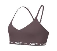 Nike Indy Light-Support Women's Padded Adjustable Sports Bra - Purple - Polyester/Elastane L