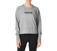Nike W Nk Dry Get Fit Fc Cw CP El G Long Sleeved T-Shirt - Carbon Heather/(Black), XX-Large