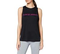 Nike W Nk Dry Tank Leg Novelty Tank Top - Black/(Thunder Grey), Large