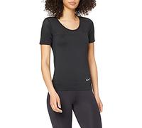 Nike W Nk Infinite Top Ss T-Shirt - Black/(Reflective Silver), M