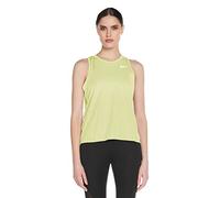 Nike W Nk Miler Tank Top - Limelight/(Reflective Silver), X-Large