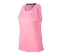 Nike W Nk Miler Tank Top - Magic Flamingo/(Reflective Silver), X-Large