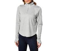 Nike W Nk SPHR Elmnt Top Hz Long Sleeved T-Shirt - Particle Grey/Grey Fog/Heather/(Reflective Silver), M