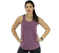 Nike W Nk Yoga Twist Tank Top - Villain Red/Heather/(Villain Red), X-Small