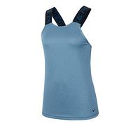 Nike W Np Dry Elastika Tank Ess Tank Top - Valerian Blue/Pure/Black/X-Large