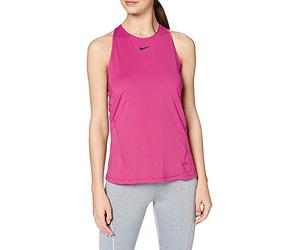 Nike W Np Tank All Over Mesh Tank Top - Magic Flamingo/(White), XX-Large