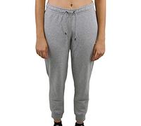 Nike W NSW Essntl Pant Tight FLC Sport Trousers - Dark Grey Heather/(White), X-Large