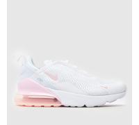 Nike White Air Max 270 Girls Junior Trainers UK 12 (EU 30)