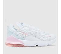 Nike White Air Max 270 Girls Toddler Trainers UK 4.5 (EU 21)
