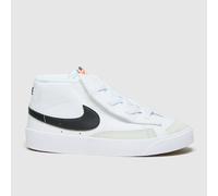 Nike White & Black Blazer Mid 77 Toddler Trainers UK 3.5 (EU 19½)