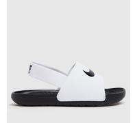 Nike White & Black Kawa Toddler Sandals UK 3.5 (EU 19½)