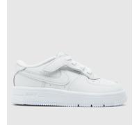 Nike Nursery Air Force 1 Low Easy On Trainer - White - Size 8.5