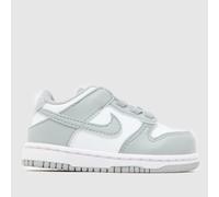 Nike White & grey Dunk Low Toddler Trainers UK 2.5 (EU 18½)