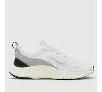Nike White & grey Free Ride Youth Trainers UK 6 (EU 39)