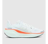 Nike White Multi Air Zoom Pegasus 41 Girls Youth Trainers UK 5 (EU 38)