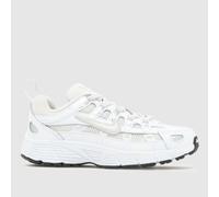 Nike White P-6000 Junior Trainers UK 12 (EU 30)