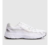 Nike Junior P-6000 Trainer - White - Size 4