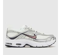 Nike White & Silver Air Max Moto 2K Girls Youth Trainers UK 3 (EU 35½)