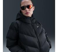 Nike Windpuffer Women's Storm-FIT Loose Hooded Down Puffer - Black - Polyester S (UK 8-10)