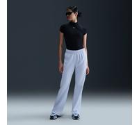 NIKE WINDRUNNER MID-RISE SLIM KNIT TROUSERS BLUE - SIZE XL - BRAND NEW
