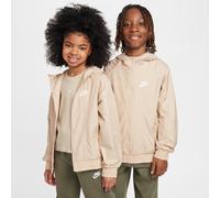 Nike Windrunner Older Kids' Hooded Repel Jacket - Brown - Polyester M