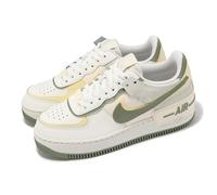 Nike Wmns Air Force 1 Shadow Pale Ivory Oil Green Women Casual Shoes FN6335-101