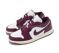 Nike Wmns Air Jordan 1 Low AJ1 White Bordeaux Sail Women Unisex Shoes DC0774-161