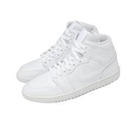 Nike Wmns Air Jordan 1 Mid AJ1 Triple White Women Casual Shoes DV0991-111