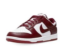 NIKE Dunk Low Retro Basketball Shoes Men, White Grenate, 43 EU