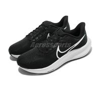 NIKE Women's Nike Air Zoom Pegasus 39 Sneaker, Black White Dk Smoke Grey, 4 UK