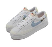Nike Wmns Blazer Low Platform SE NN White Blue Women Casual Shoes DJ6376-100