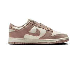 Nike WMNS Dunk Low Retro Premium - Sport Red / Sheen / Sail / Medium Brown, Sport Red, Sheen, Sail, Medium Brown, 5