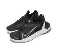 Nike Women's Free RN Flyknit Next Nature Road Running Shoe, Black/White/Anthracite, 4.5 UK