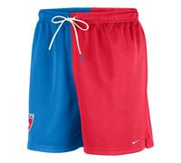 Nike WNBA 30th Flow Mesh Shorts 'Light Photo Blue Action Red Sail White' IO1378-435 XS