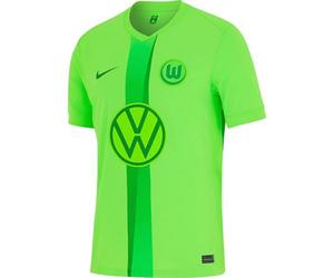 NIKE Wolfsburg Men's Home Football Shirt Jersey 2024-2025 Large Green