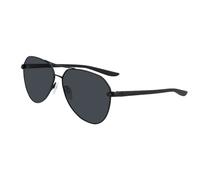 Nike Woman NIKE CITY AVIATOR DJ0888 010 Sunglasses Metal Black Grey Pilot