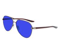 Nike Woman NIKE CITY AVIATOR M DJ0887 012 Sunglasses Metal Grey Grey Pilot