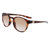 Nike Woman NIKE CITY ELAN M FB1316 220 Sunglasses Plastic Turtle Brown Round Shaded